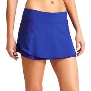 Athleta Bustle Tennis Skort Skirt Blue xxs
